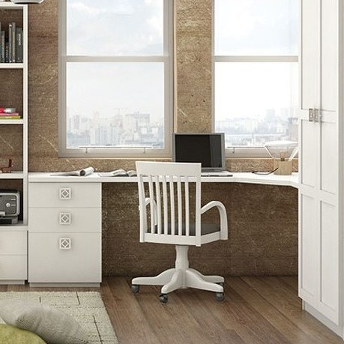 Письменный стол, арт. LT.WD.TS.20, LINEAS TALLER